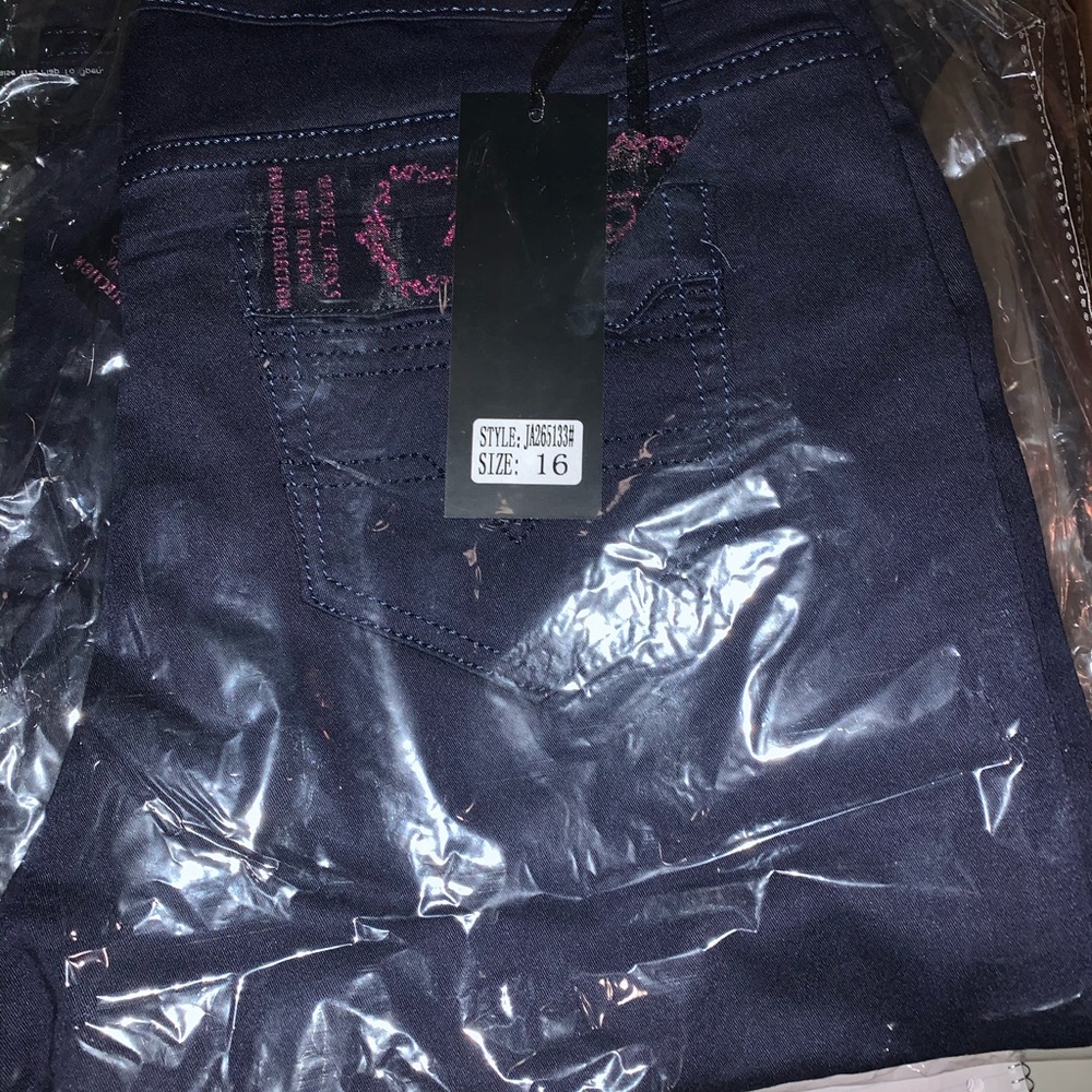 Plus size and junior jeans